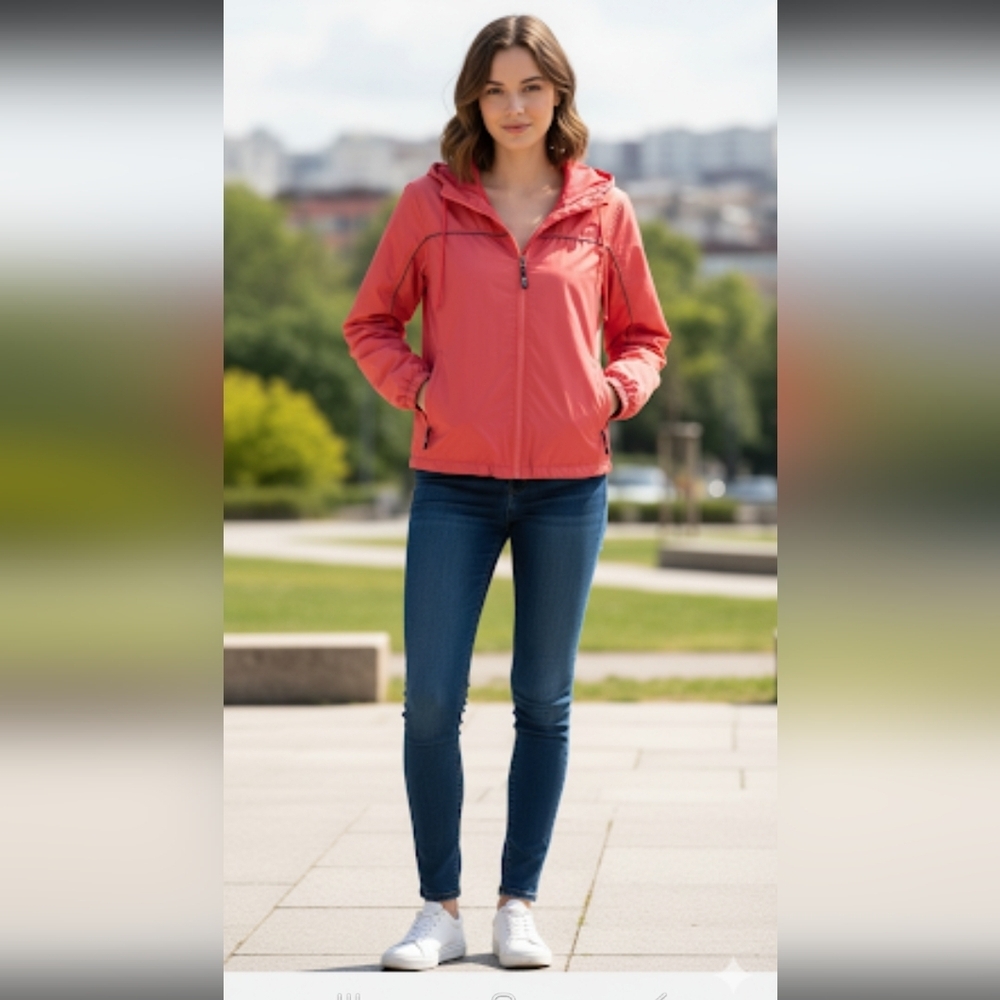 i5 Apparel Coral Hooded Jacket